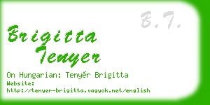 brigitta tenyer business card